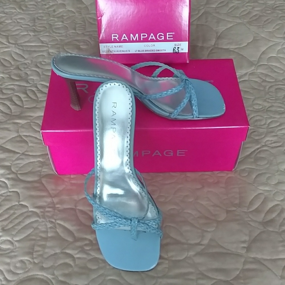 Sandals Rampage blue sz 6.5